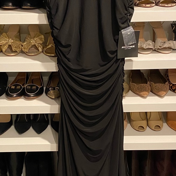 NWT JS Boutique Beaded Evening Gown - Picture 8 of 17